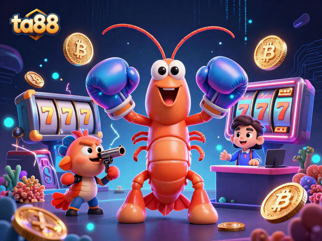 Engage with ta88's exciting jackpots through dynamic 3D casino characters and vibrant gaming elements.